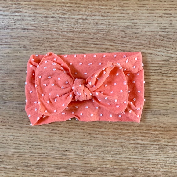 red shabby baby bling